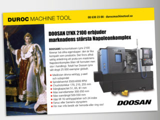 Duroc Machine Tool annonser